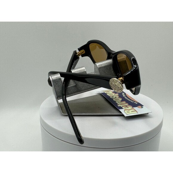 Vintage Y2K Style Sunglasses NOS 2000s Brown Lens Coach HC6009 Black Zyl Frame - Picture 6 of 7